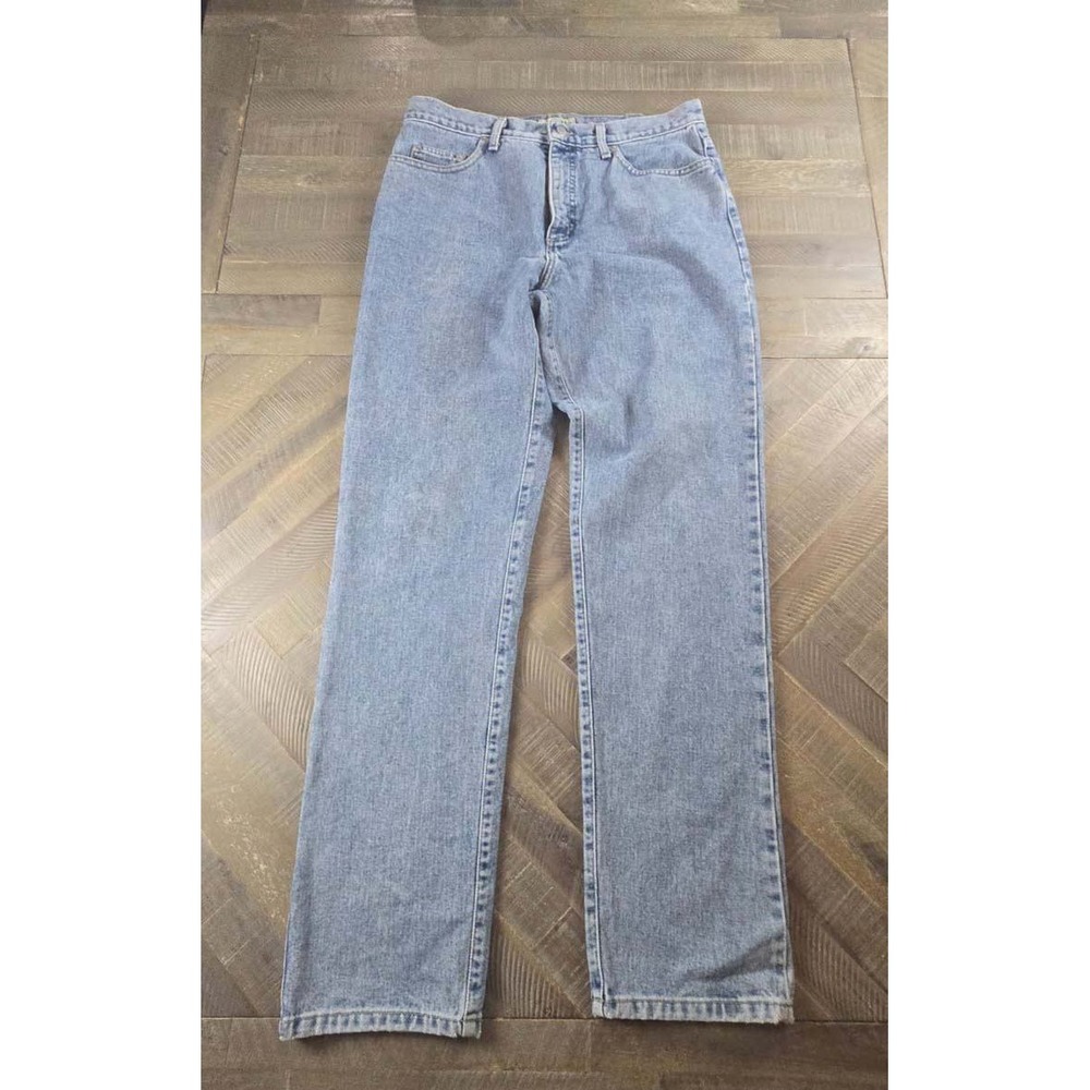 Vintage Guess Jeans American Tradition Light Wash Straight Leg Denim 33x34 USA